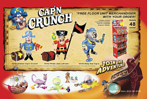 CAP'N CRUNCH CATALOG GRAPHIC