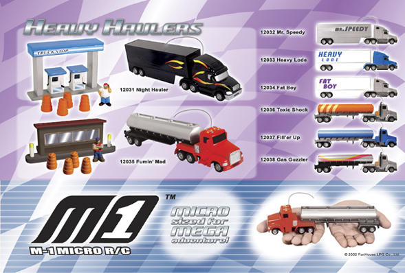 M1 MINI HEAVY HAULERS CATALOG GRAPHIC