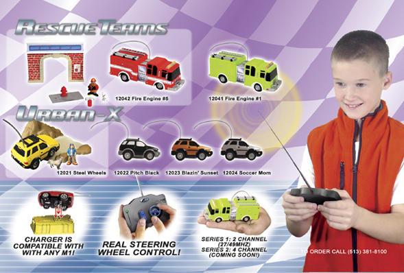 M1 MINI RESCUE TEAMS CATALOG GRAPHIC